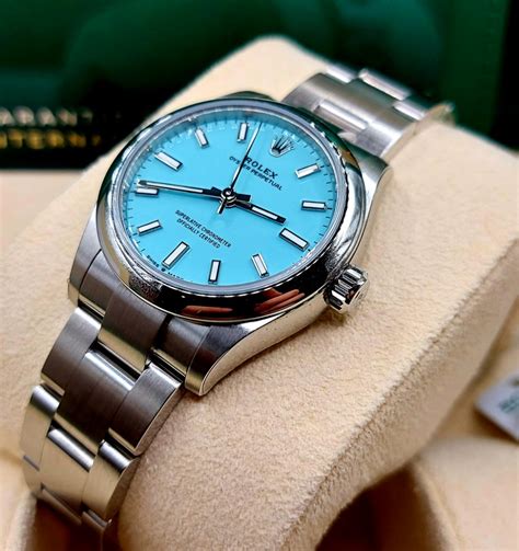 rolex oyster perpetual 36 tiffany|rolex 31mm tiffany ladies.